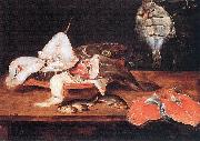 Alexander Adriaenssen Still-Life with Fish painting